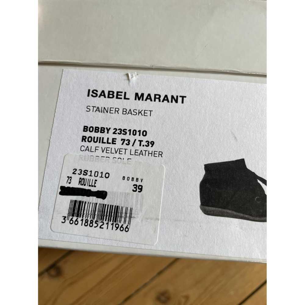 Isabel Marant Bobby leather trainers - image 5