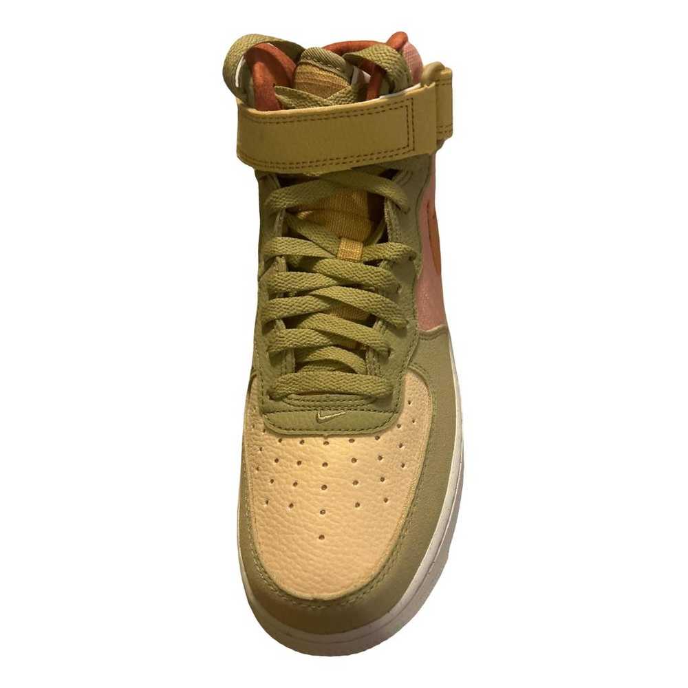 Nike Air Force 1 cloth lace ups - image 1