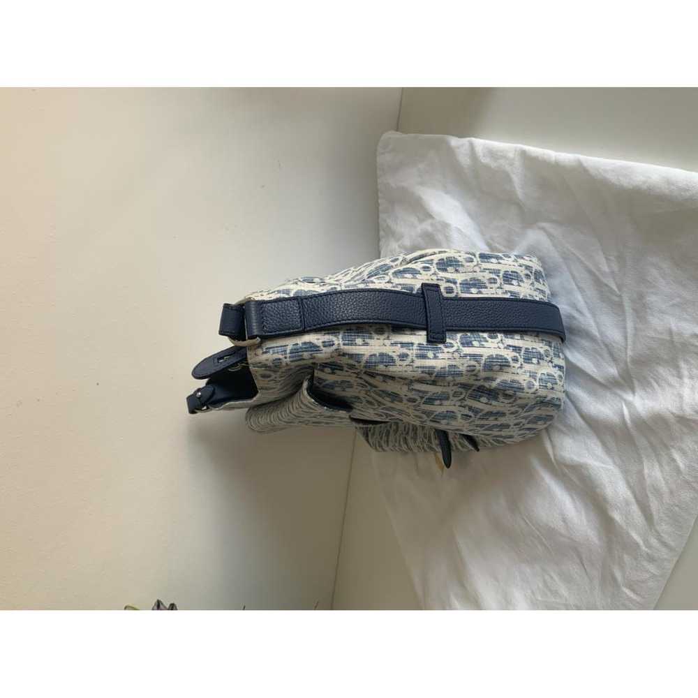 Dior Saddle cloth satchel - image 2
