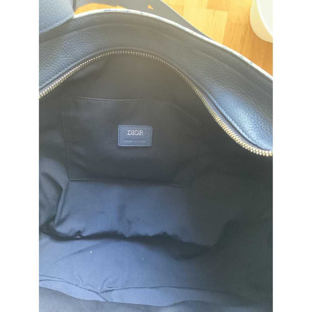 Dior Saddle cloth satchel - image 3