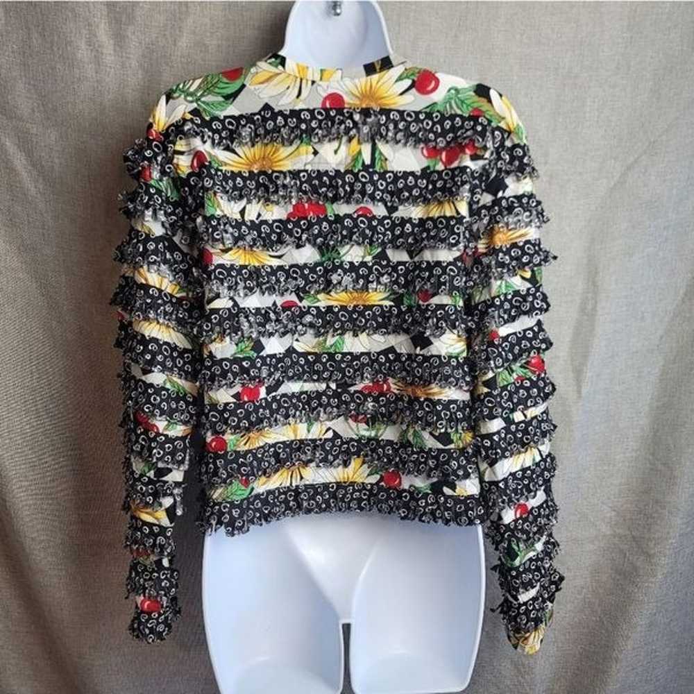 Vintage PAULA SWEET Muslin Mink Fringe Sweater - image 6