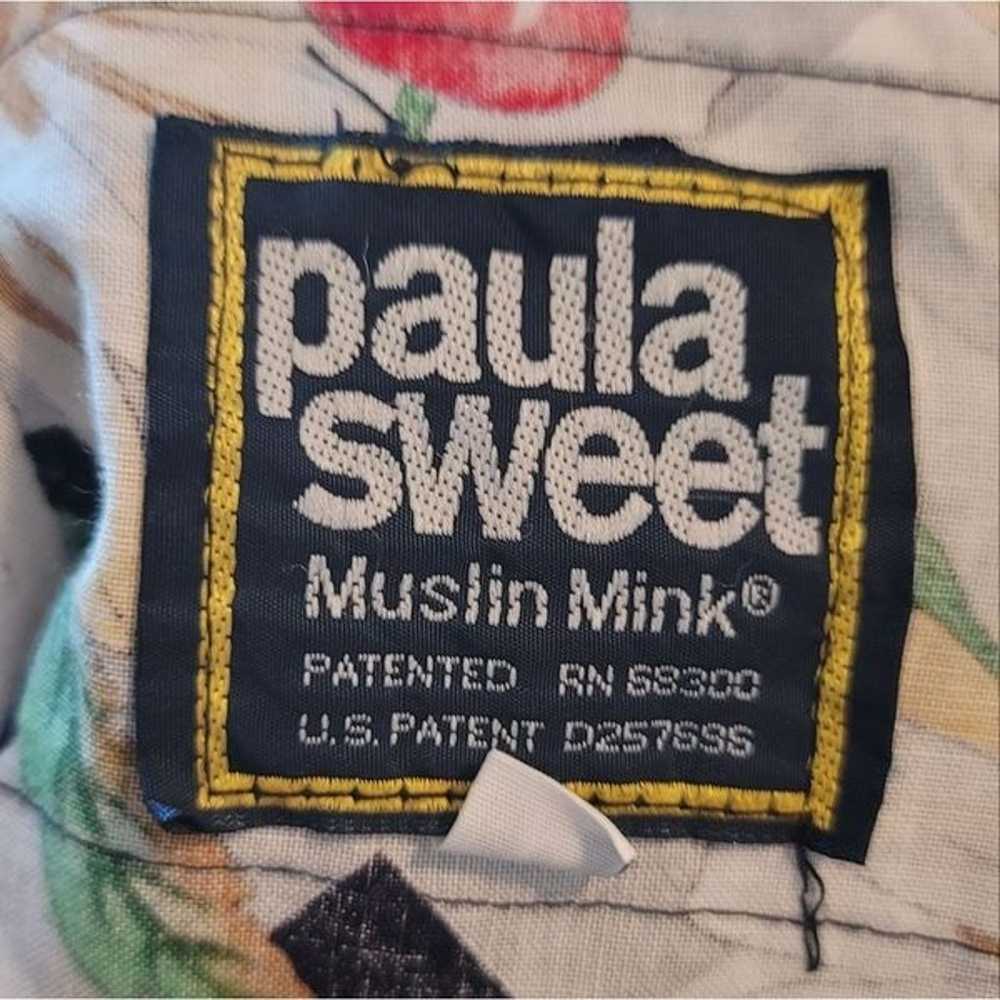 Vintage PAULA SWEET Muslin Mink Fringe Sweater - image 8