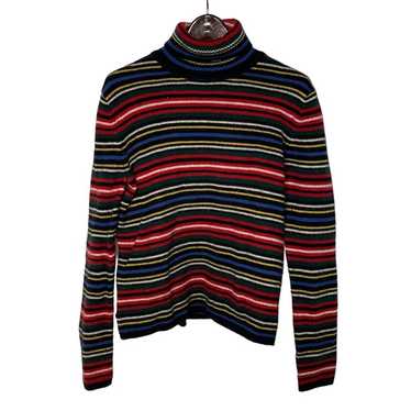 Ralph Ralph Lauren Vintage Striped Wool & Angora … - image 1