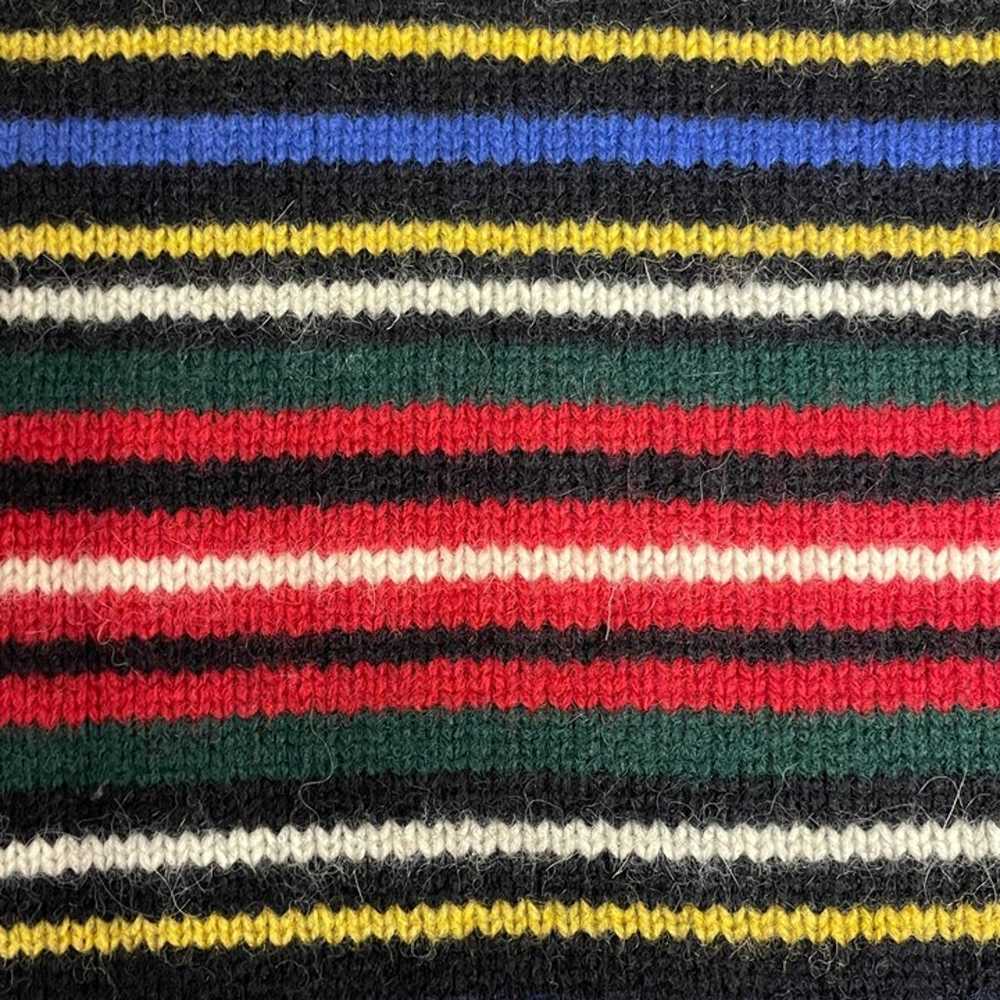 Ralph Ralph Lauren Vintage Striped Wool & Angora … - image 4