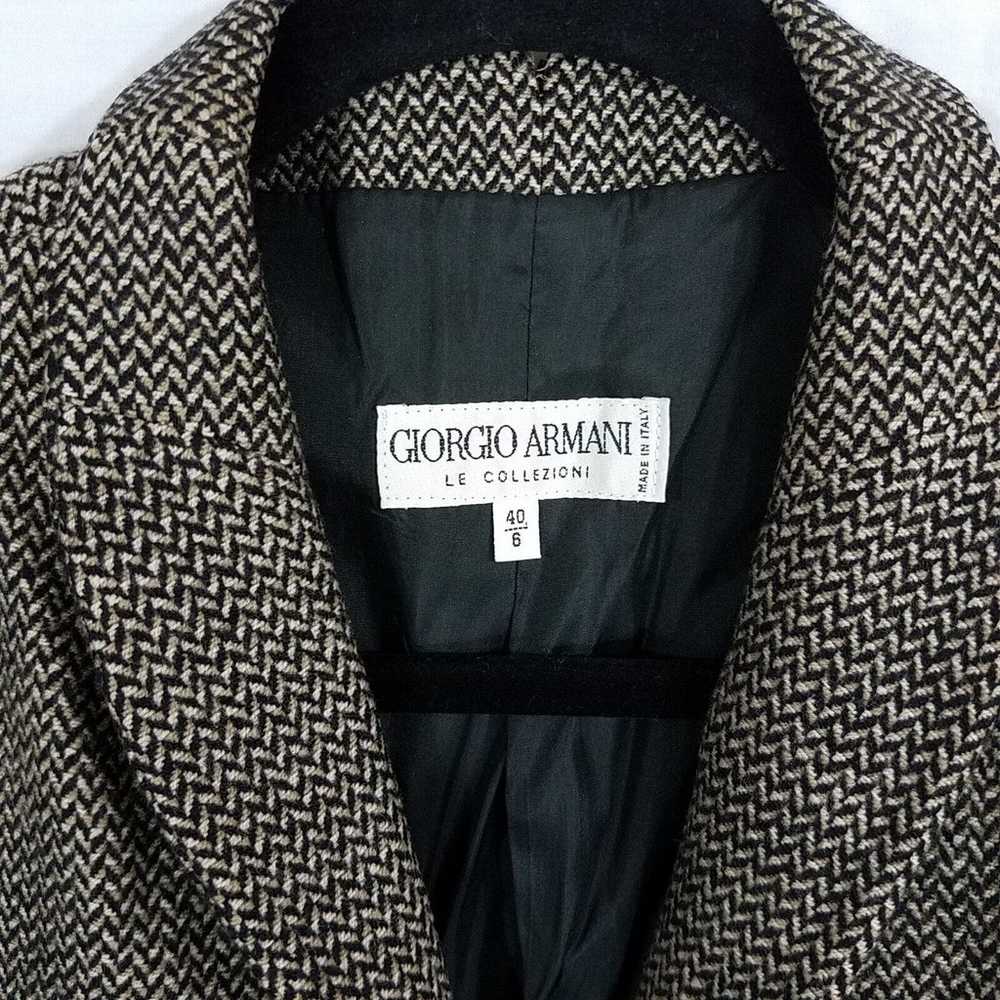 Giorgio Armani Le Collezioni Women's Blazer 40/6 … - image 5