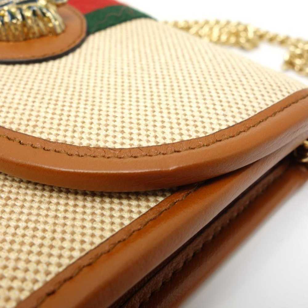Gucci Rajah cloth handbag - image 4