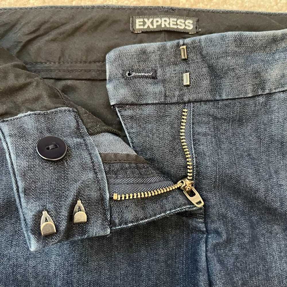 Express Bootcut Dark Wash Jeans - Size 00S - Vint… - image 5
