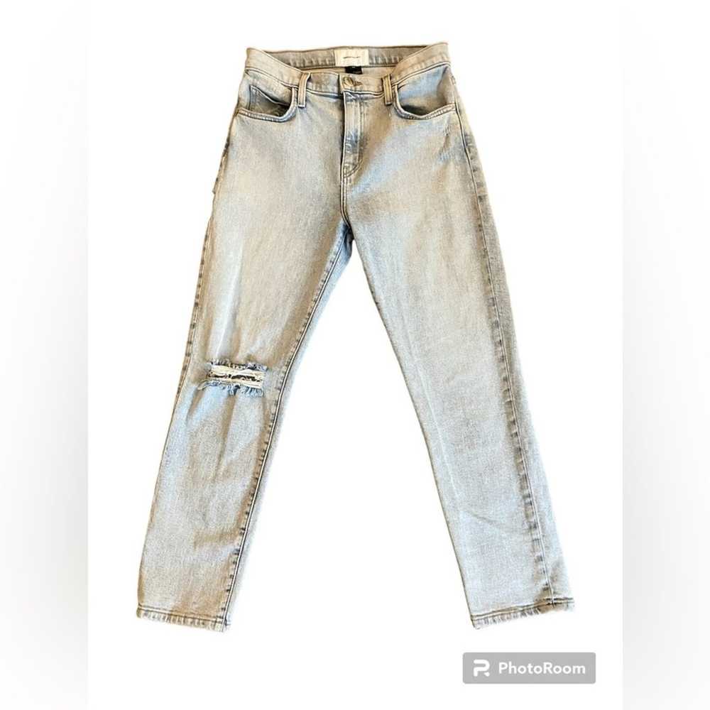 Current/Elliott Vintage Crop High Waisted Jeans i… - image 2