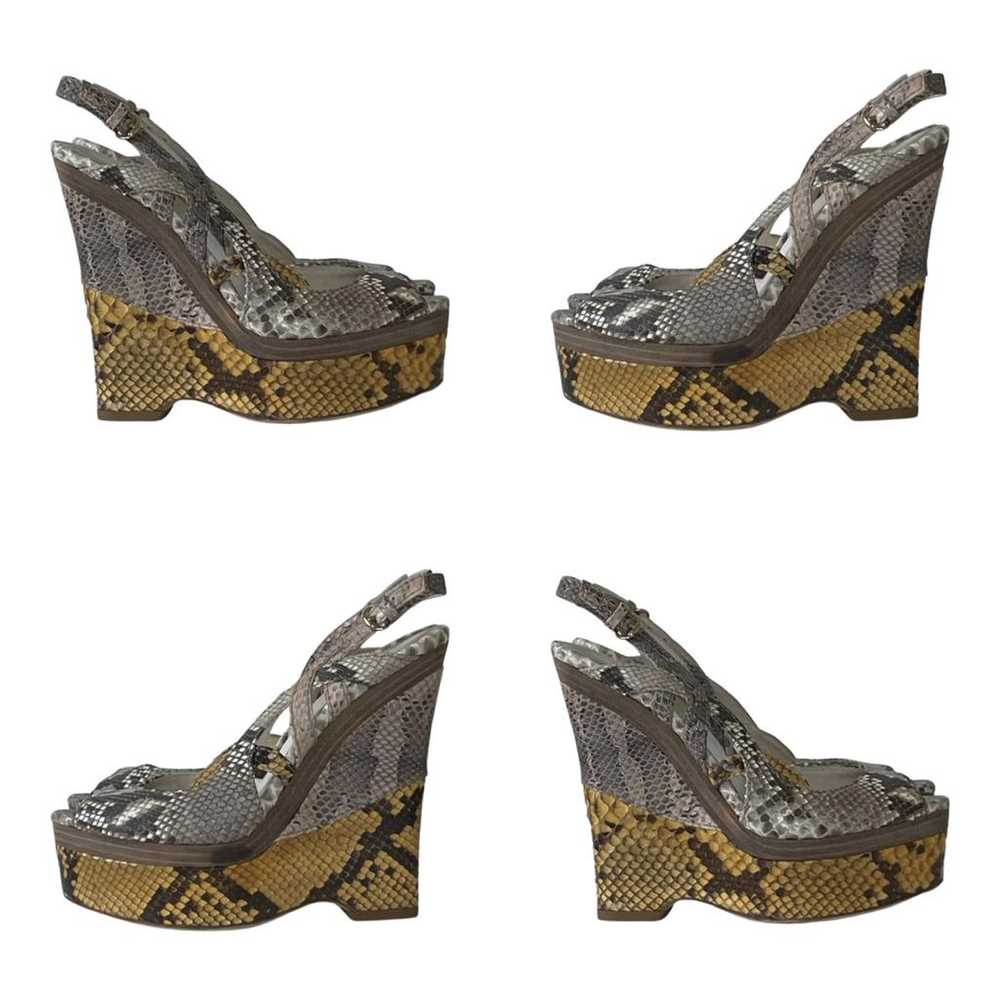 Gucci Python heels - image 3