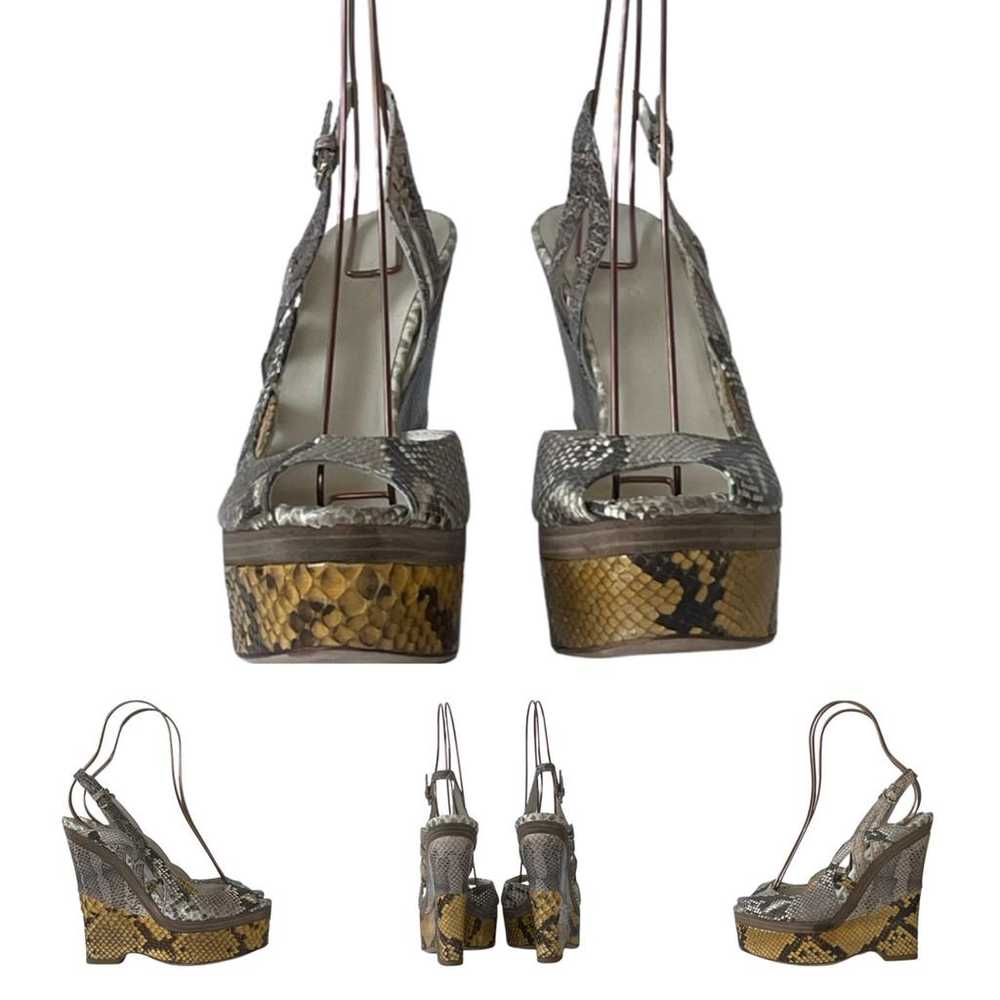 Gucci Python heels - image 4