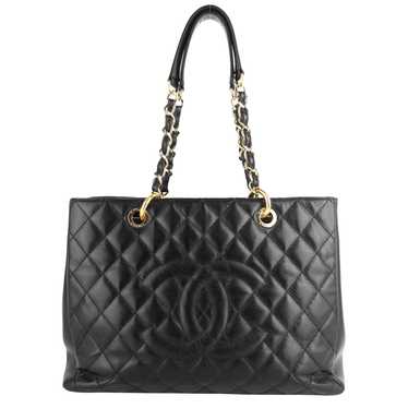 CHANEL Grand Shopping Tote GST Large Caviar Leath… - image 1