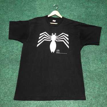 Vintage 1992 Venom Marvel Comics T-Shirt XL Black… - image 1