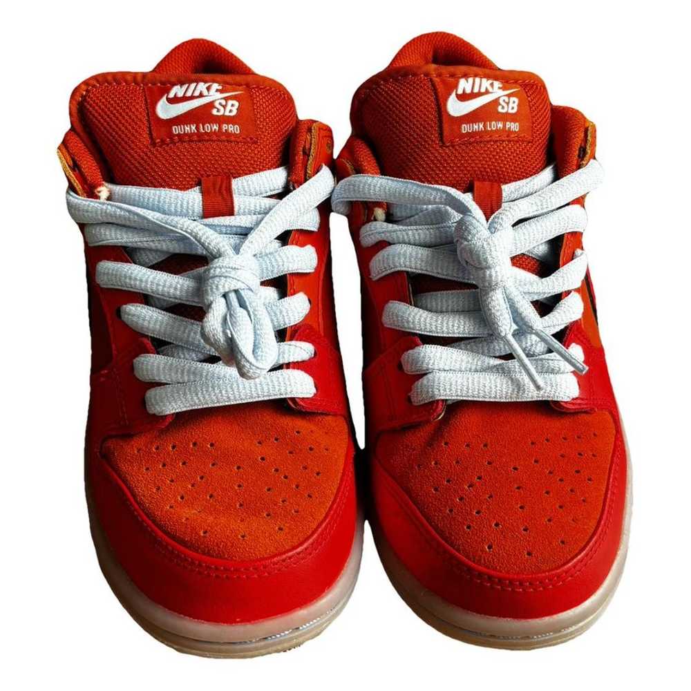 Nike Sb Dunk leather lace ups - image 1