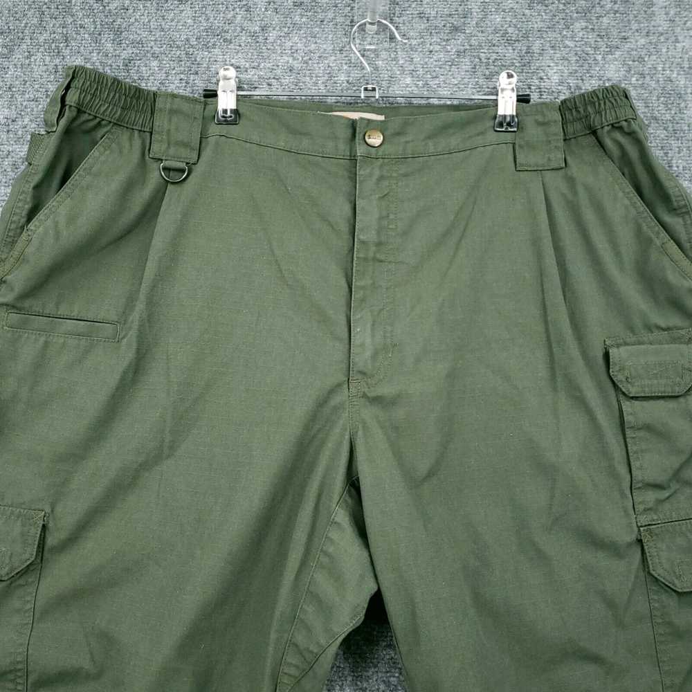 Vintage 511 Tactical Pants Mens 44x30 Green Cargo… - image 3