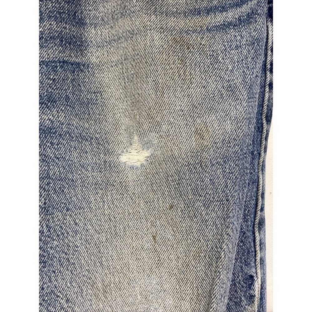 VTG Levis 550 Jeans Mens Tag 36x32 Medium Denim D… - image 11