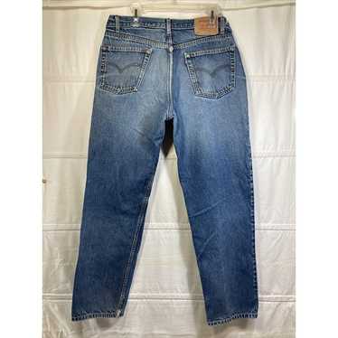 VTG Levis 550 Jeans Mens Tag 36x32 Medium Denim D… - image 1