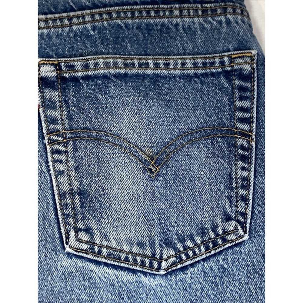 VTG Levis 550 Jeans Mens Tag 36x32 Medium Denim D… - image 5