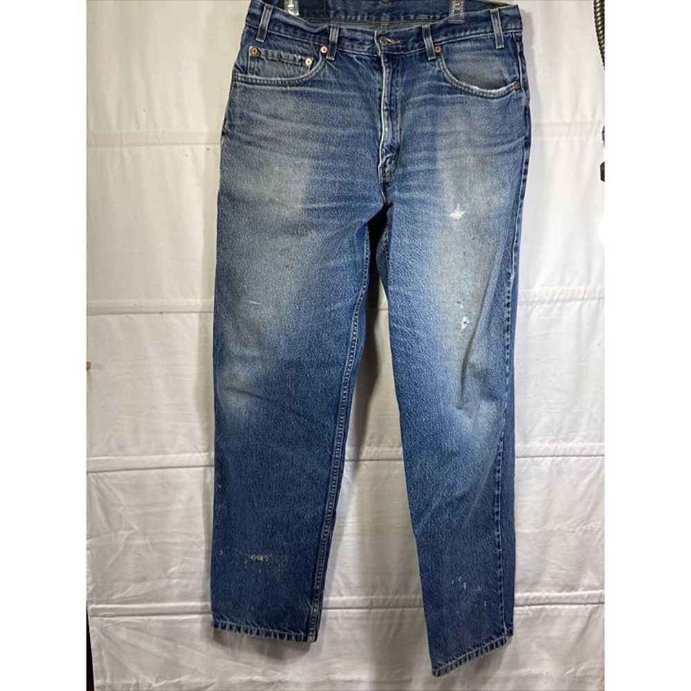 VTG Levis 550 Jeans Mens Tag 36x32 Medium Denim D… - image 7