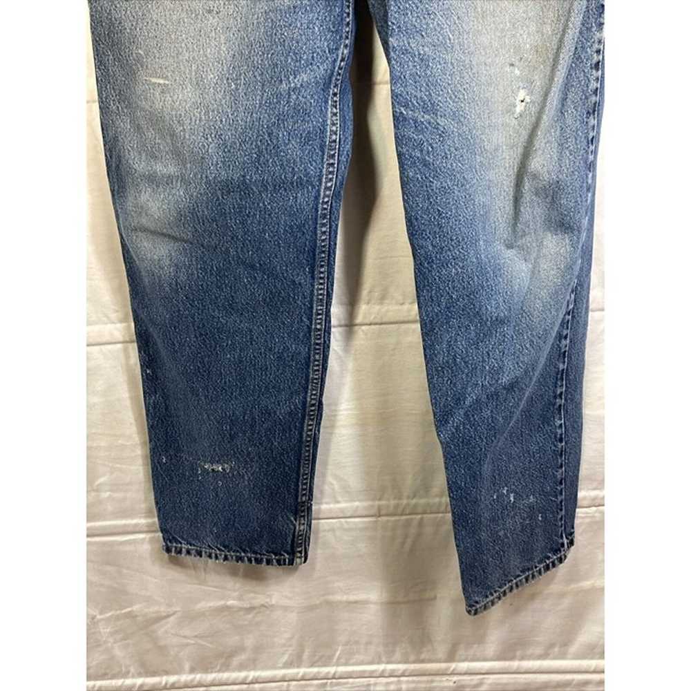 VTG Levis 550 Jeans Mens Tag 36x32 Medium Denim D… - image 9