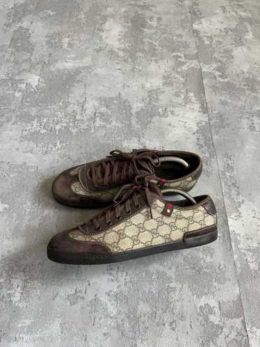 Gucci × Luxury × Vintage Gucci Low Top Sneakers B… - image 1