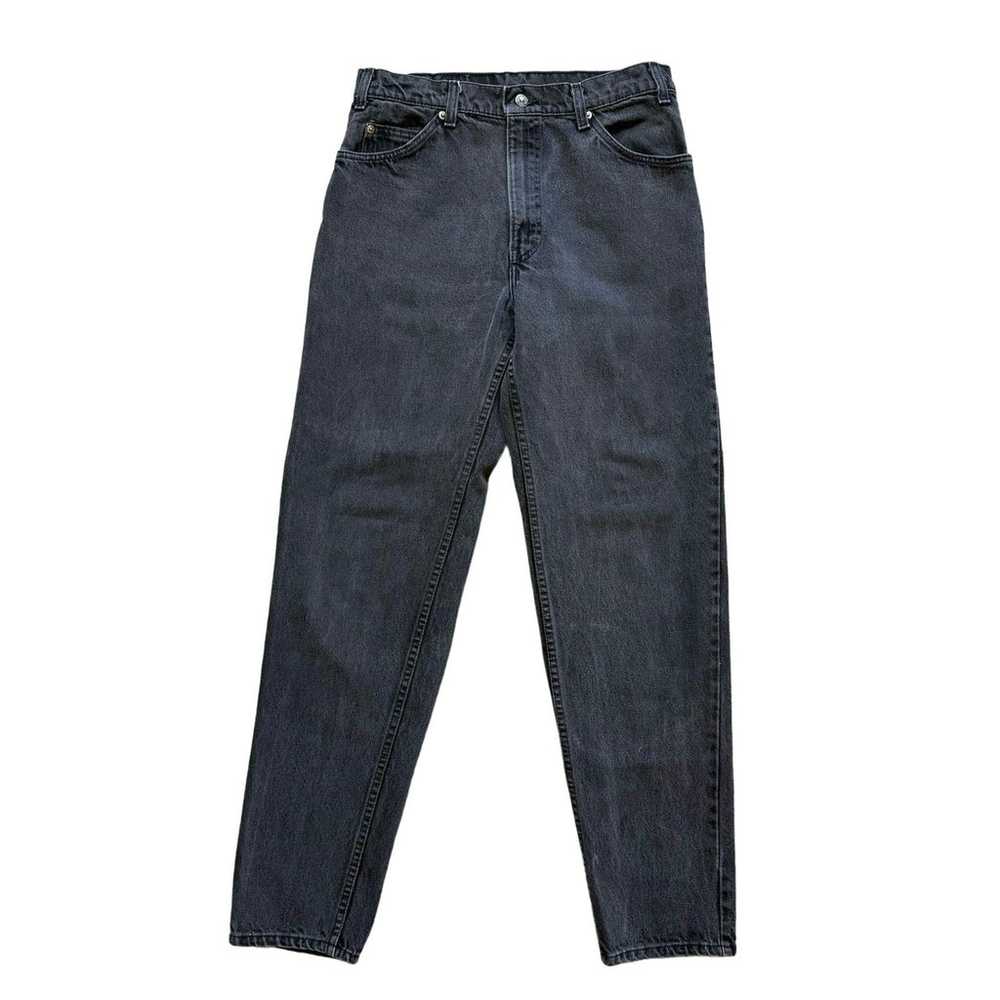 VTG Levi’s 505 Jeans Men’s 33 34 Fade Black Ridge… - image 11