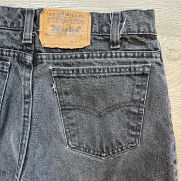 VTG Levi’s 505 Jeans Men’s 33 34 Fade Black Ridge… - image 1