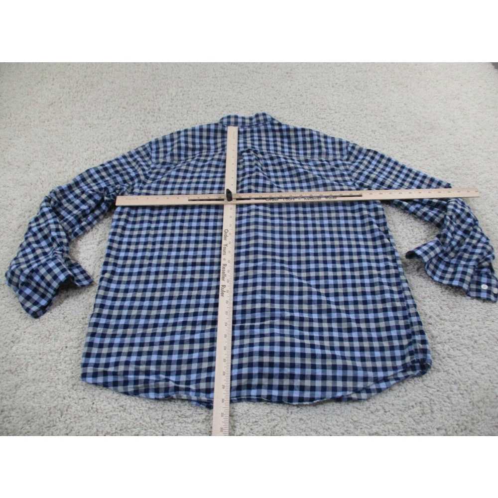 Orvis Orvis Shirt Mens 2XL XXL Blue Long Sleeve B… - image 3