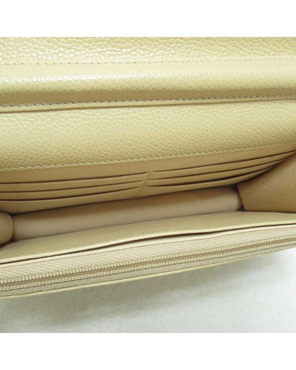 Chanel Beige Leather Shoulder Bag - image 4