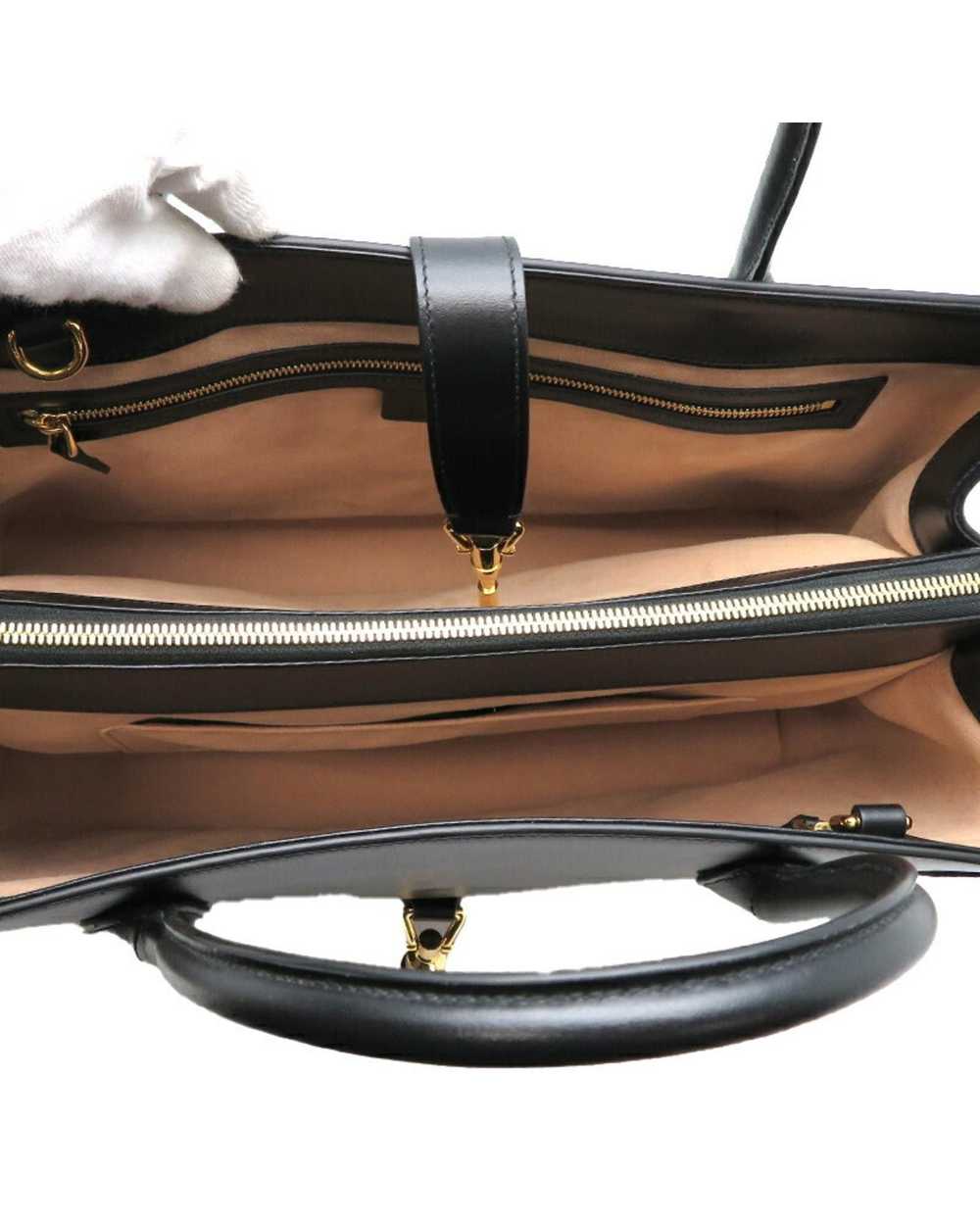 Gucci Timeless Black Leather Handbag - image 6