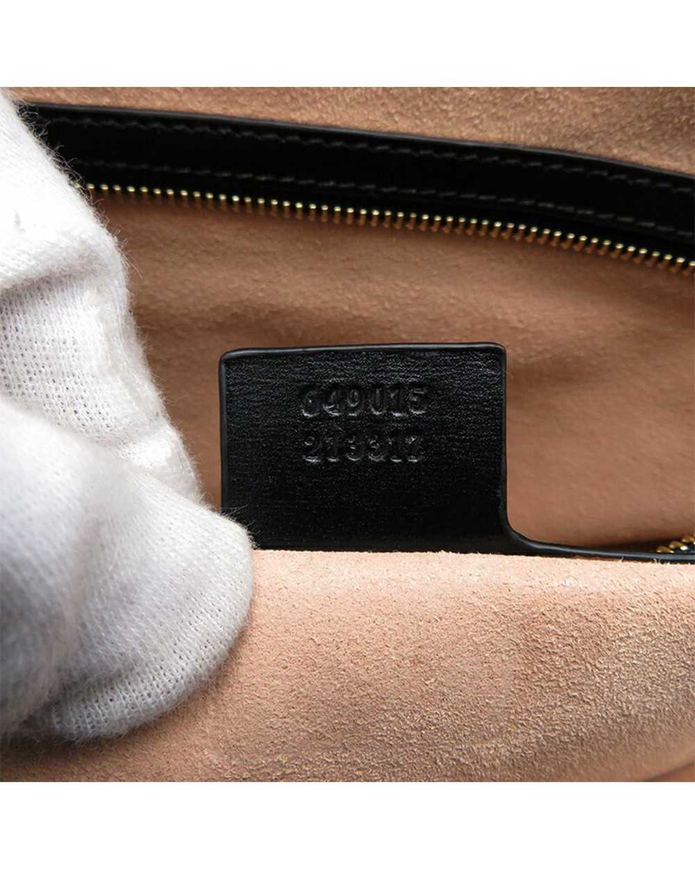 Gucci Timeless Black Leather Handbag - image 8