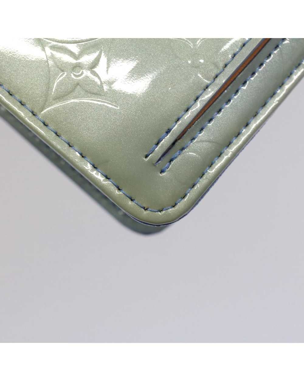 Louis Vuitton Elegant Grey Patent Leather Pouch - image 10