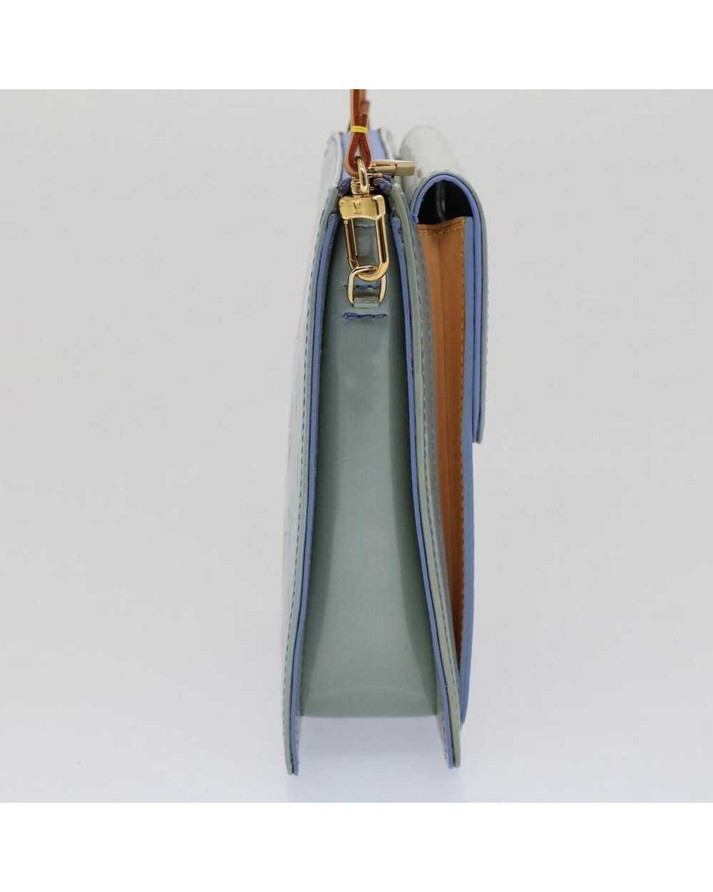 Louis Vuitton Elegant Grey Patent Leather Pouch - image 4