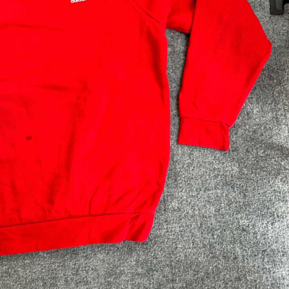 Adidas Adidas Sweatshirt Mens Large Pullover Red … - image 2
