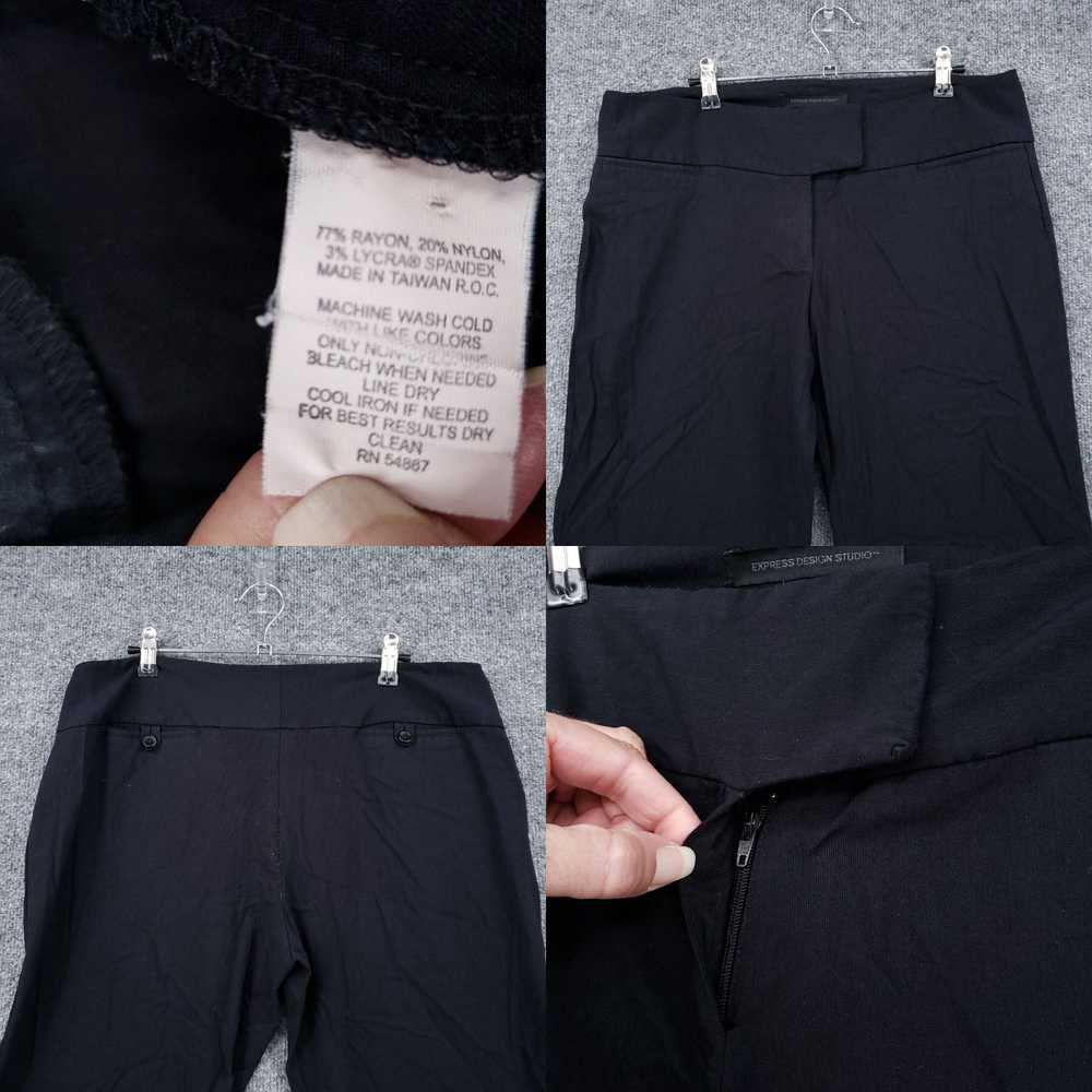 Express Express Dress Pants Womens 10 Long Black … - image 4