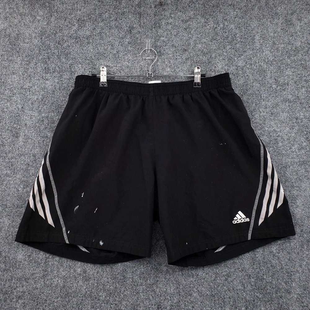 Adidas Adidas Shorts Men XL Black Athletic Mid-Ri… - image 1