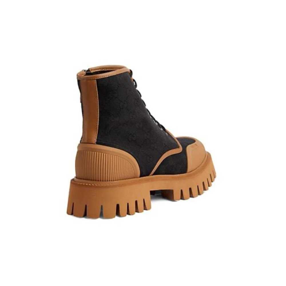 Gucci Cloth boots - image 3