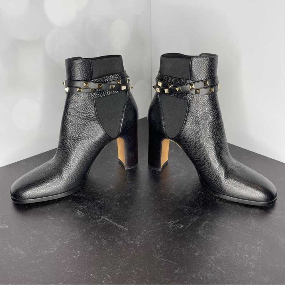 Valentino Garavani Rockstud leather boots - image 4