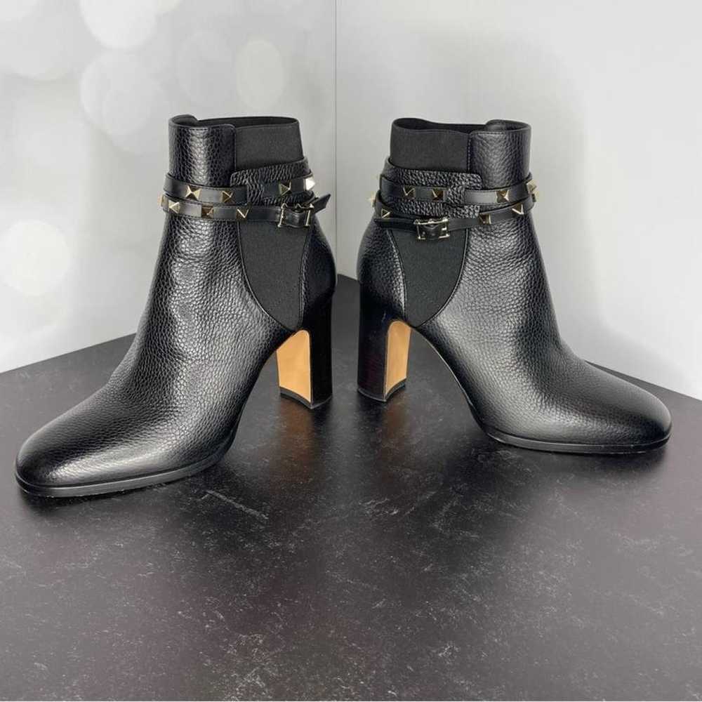 Valentino Garavani Rockstud leather boots - image 5