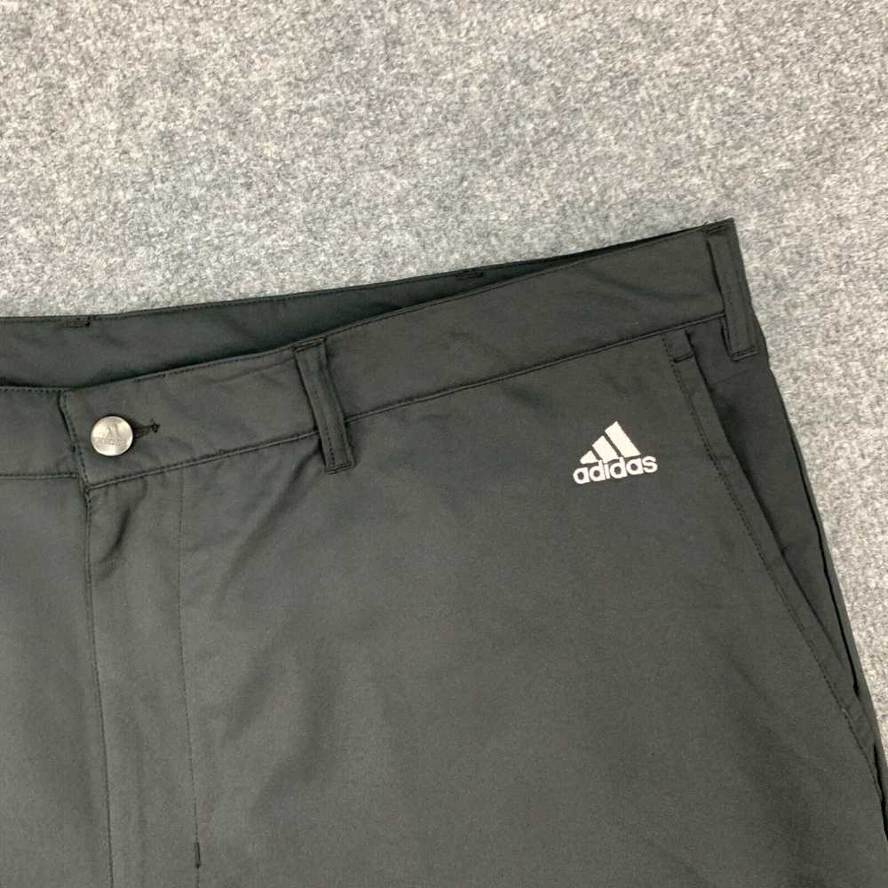 Adidas Adidas Golf Shorts Mens 46 Black 3 Stripes… - image 3