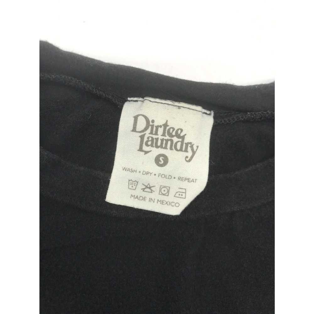Vintage Dirtee Laundry T-Shirt Women Small Black.… - image 2