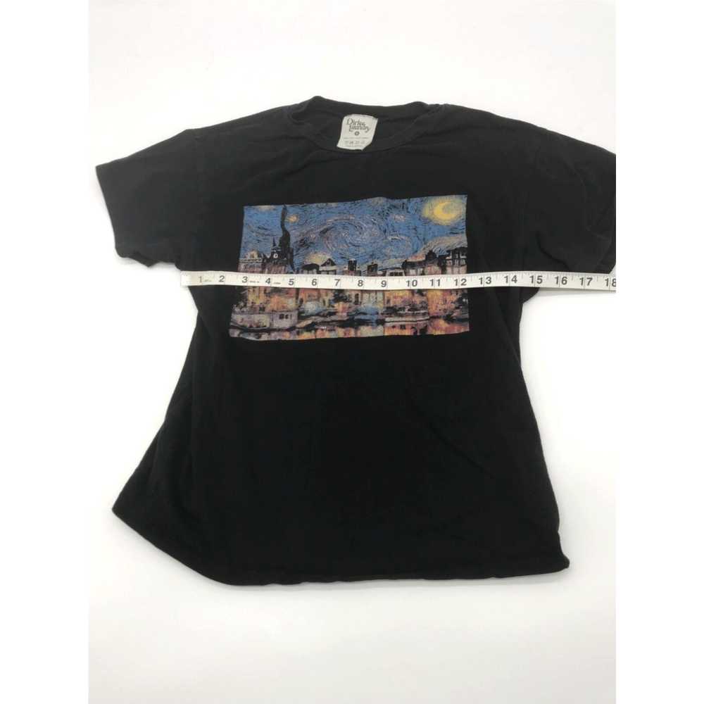 Vintage Dirtee Laundry T-Shirt Women Small Black.… - image 3