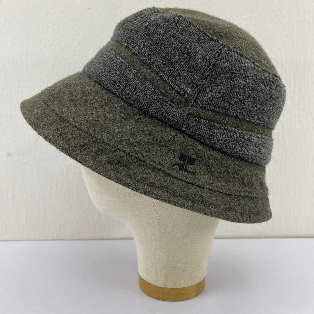 Courreges × Hat × Vintage Courreges Bucket Hats -… - image 3