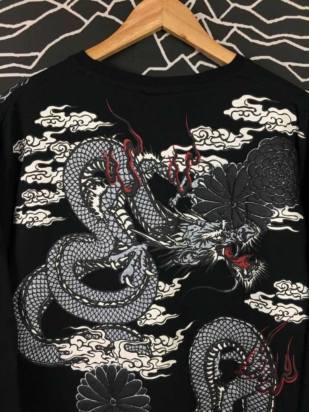 Art × Japanese Brand × Sukajan T Shirts Japanese … - image 3