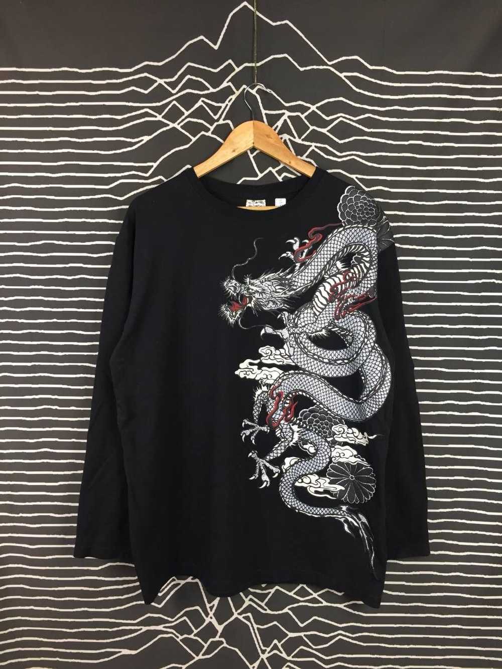 Art × Japanese Brand × Sukajan T Shirts Japanese … - image 4