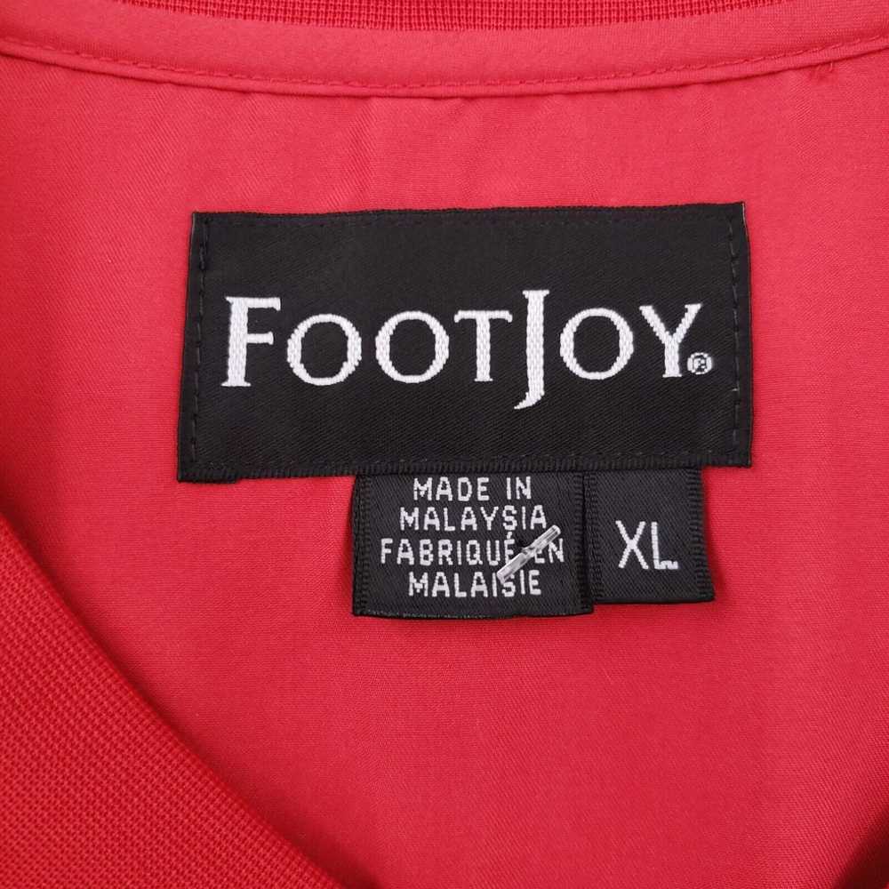 Footjoy Footjoy Sweatshirt Mens XL Red Pullover G… - image 3
