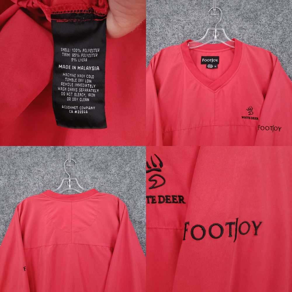 Footjoy Footjoy Sweatshirt Mens XL Red Pullover G… - image 4