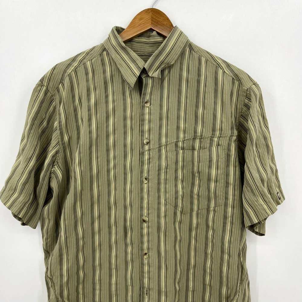 Vintage Kuhl Short Sleeve Button Shirt Men's L Gr… - image 2