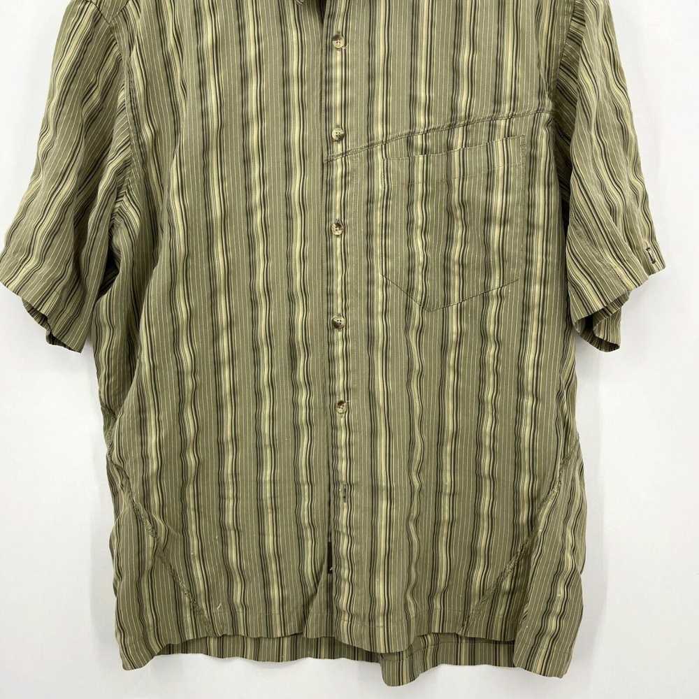 Vintage Kuhl Short Sleeve Button Shirt Men's L Gr… - image 3