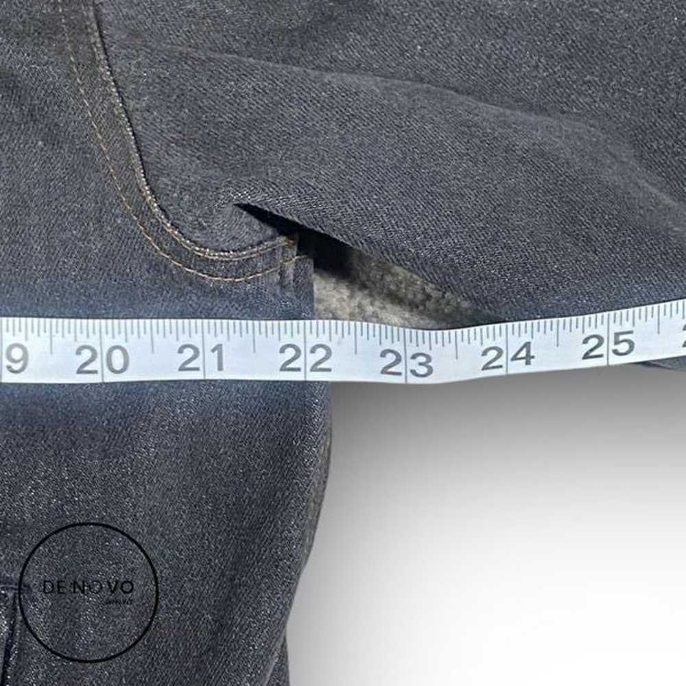 Expressions Men’s Vintage Grey Denim Jacket Size … - image 6