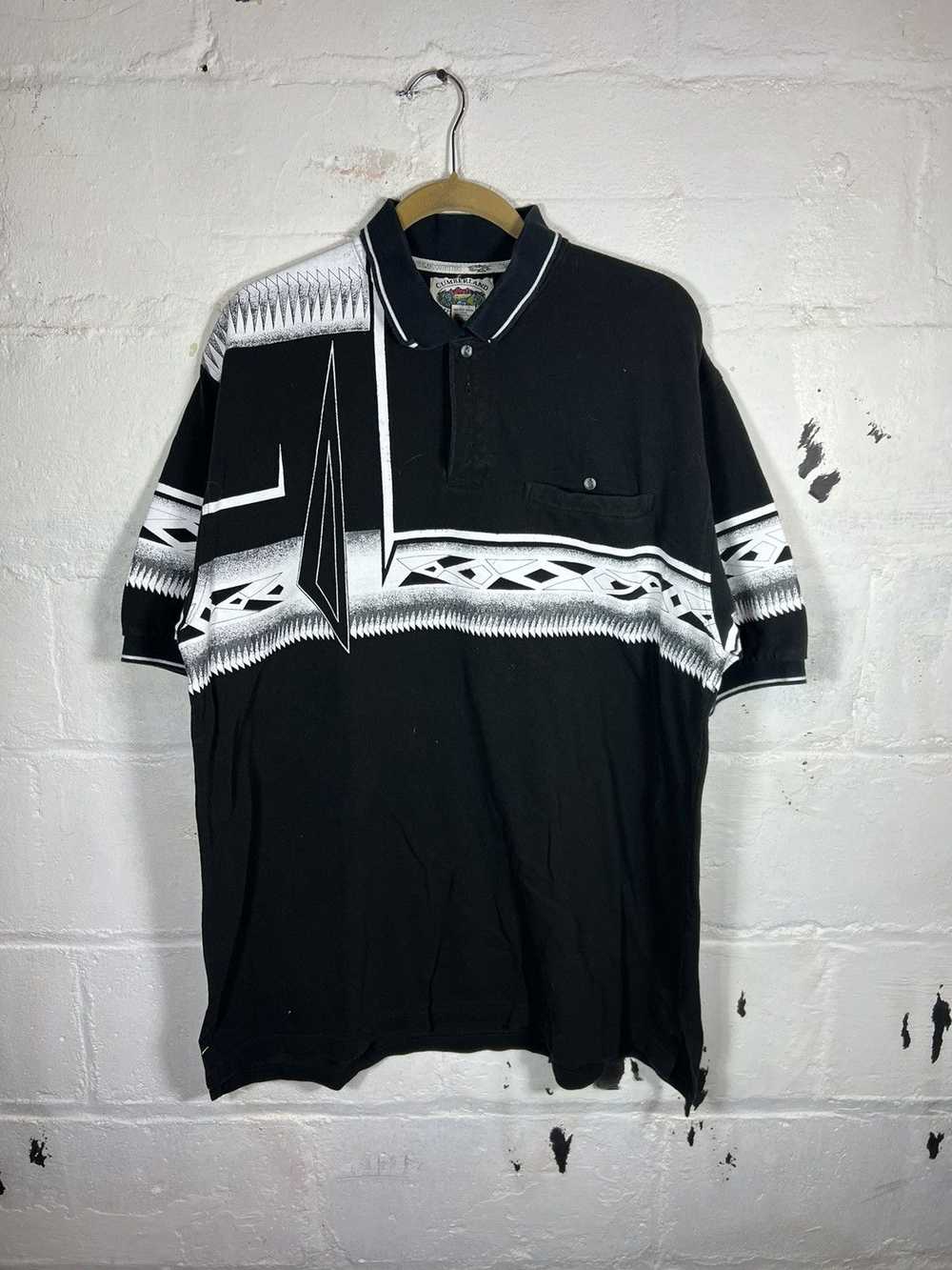 Vintage Vintage Aztec Polo - image 1